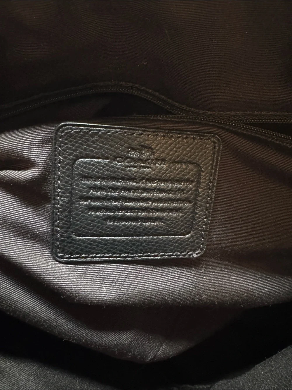 Coach Cora Domed Satchel Signature Canvas Brown Black Leather Bag F33904 K1481